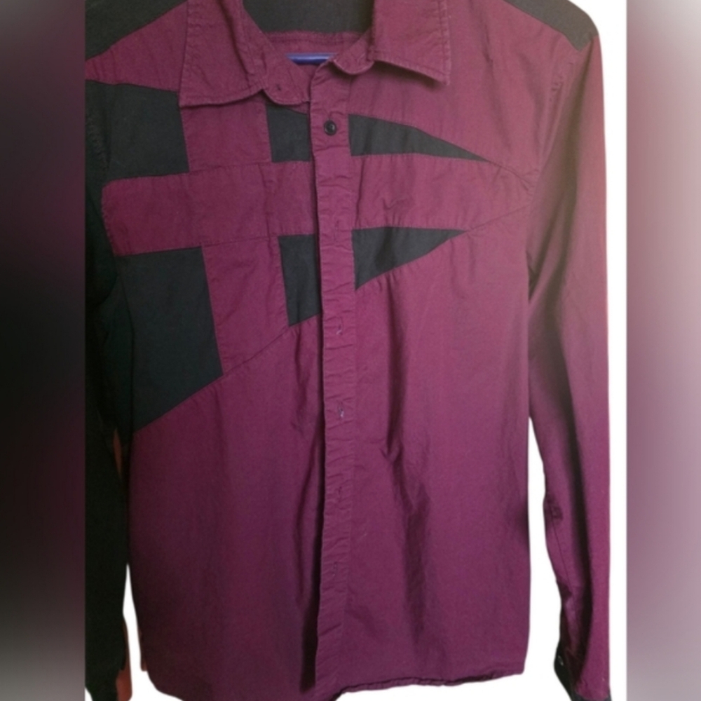 Men's Patterned Shirt XL